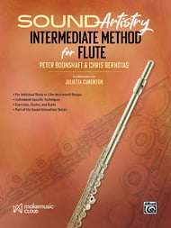 Sound Artistry Intermediate Method for Flute Flute band method book cover Thumbnail
